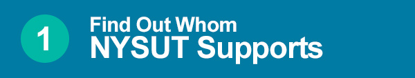 Find Out Whom NYSUT Supports